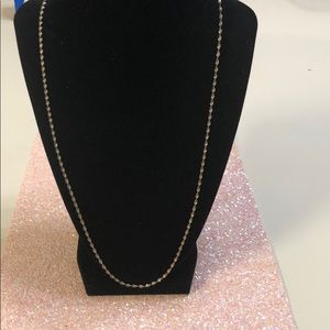 Approx. 22 inch chain made inHan Italy silver